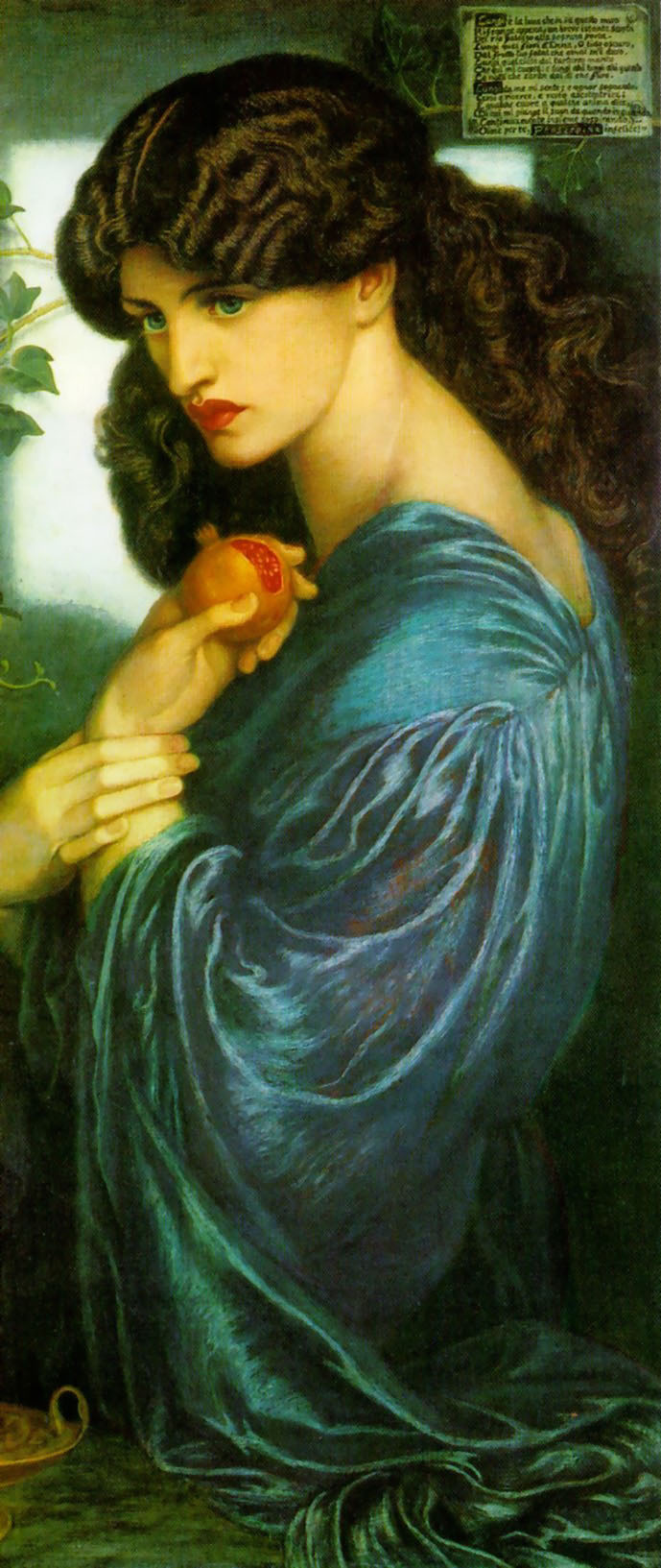 Dante Gabriel Rossetti - Persephone